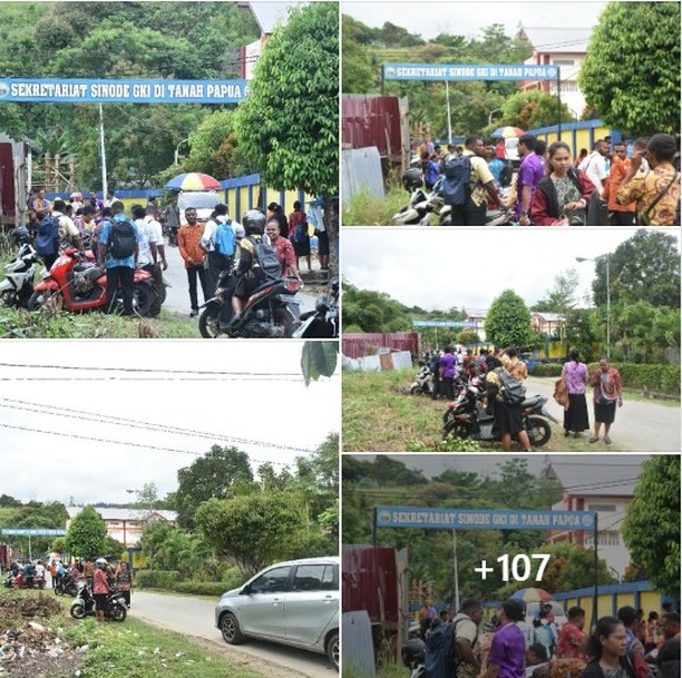 BP. Sinode GKI-TP melakukan Tahap III dan dilanjutkan dengan Check Medical Hasil Kesehatan pemeriksaan dari RS. Marthen Indey Kota Jayapura. Dimulai dari tanggal 4-5 April 2024 kepada 640 Orang Calon Pelayan Firman Tahun 2023 Wilayah 1-12 dengan setiap Calon Wajib membawa Data lengkap ke Kantor Kesekretariatan Sinode GKITP di Kotaraja 